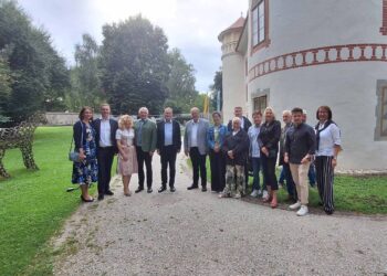 Eine Delegation aus Bamberg besuchte zwei
Partnerstädte der Stadt Bamberg in Österreich. Quelle: Stadt Bamberg, Brigitte Riegelbauer