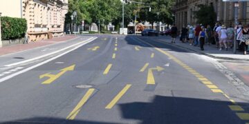 Rund um den Markusplatz wird die Straßendecke
saniert. Teilsperrungen vom 1. bis 14. September sind deshalb
unausweichlich. Quelle: Stadt Bamberg, Gerhard Beck