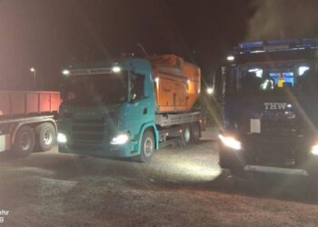 Einsatzbild des Feuerwehreinsatzes vom 31.07. Quelle: Feuerwehr Bamberg