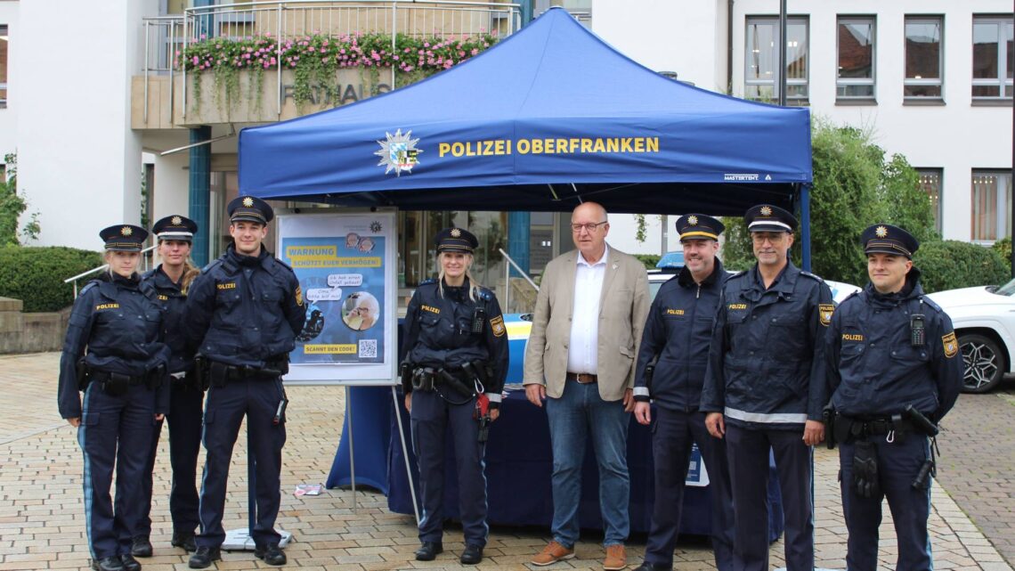 Präventionstag in Hirschaid. Quelle: Polizeiinspektion Bamberg-Land
