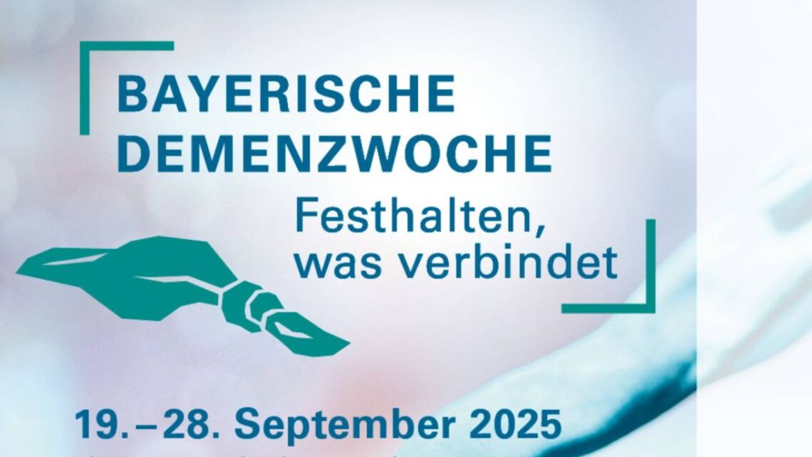 Bayerische Demenzwoche 2025 – Mehr Sichtbarkeit für Betroffene 10 Werbegrafik. Quelle: StMGP