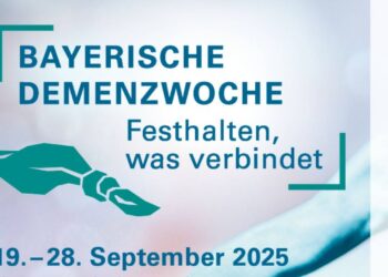 Bayerische Demenzwoche 2025 – Mehr Sichtbarkeit für Betroffene 18 Werbegrafik. Quelle: StMGP