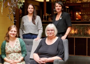 Foto des FrauenFilmFestival-Teams. Quelle: Stadt Bamberg, Sonja Seufferth