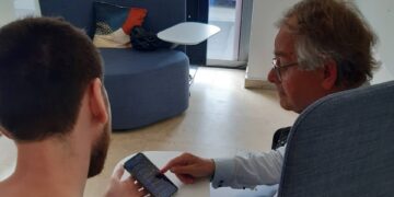 Beratung durch Ehrenamtliche im Stadt:Raum. Quelle: Smart City Bamberg