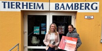 Spende Tierheim. Quelle: Stadtwerke Bamberg