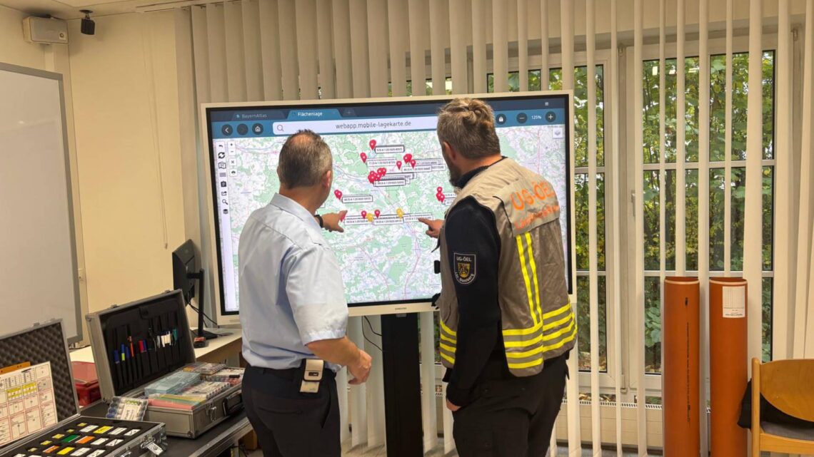 Landkreis Bamberg trainiert den Katastrophenfall 10 Quelle: Kreisbrandinspektion Bamberg