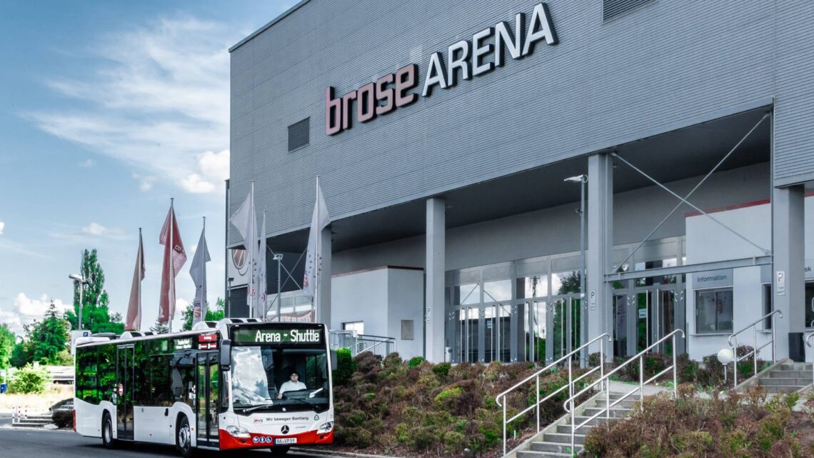 Kostenloser Busshuttle zu den Heimspielen der Bamberg Baskets 10 Symbolbild. Quelle: Stadtwerke Bamberg