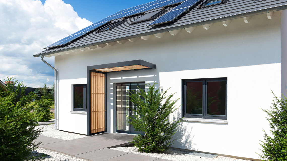 Schöner Wohnen in Bamberg: Lösungen für Eingangsbereich & Vorgarten 10 zaundirekt-vordach-1