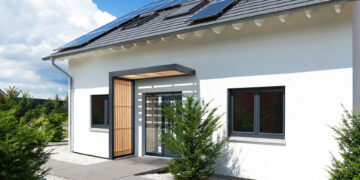 Schöner Wohnen in Bamberg: Lösungen für Eingangsbereich & Vorgarten 12 zaundirekt-vordach-1