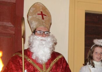 Nikolausabend im Bauernmuseum Bamberger Land 19 Nikolaus im Bauernmuseum Bamberger Land (Quelle: Archivbild/Rudolf Mader)