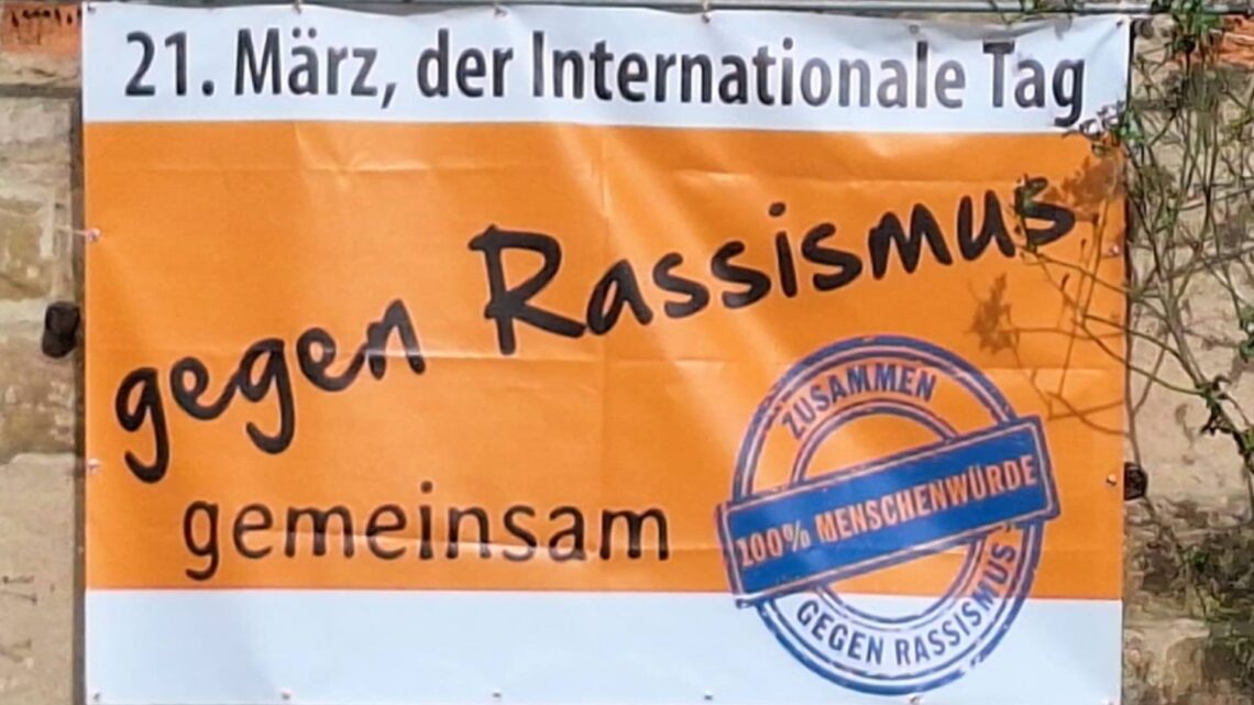 Banner zum Internationalen Tag gegen Rassismus anlässlich der Aktionswochen
2025 (Quelle: MiB)