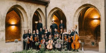 Das Konzert 'Neu gehört!' wird gestaltet von Hedi Yang an der Marimba und dem Kammerorchester der Universität Bamberg unter der Leitung des Universitätsmusikdirektors Wilhelm Schmidts. Quelle: Marian Lenhard