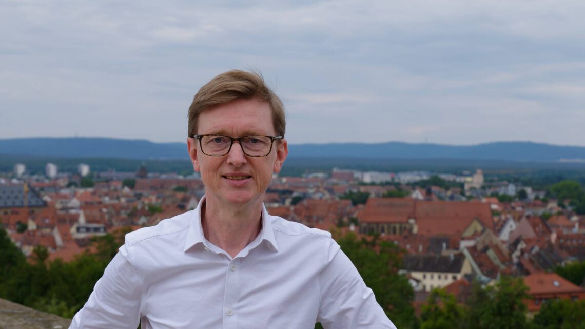 Dr. Hans-Günter Brünker von der Partei Volt. Quelle: Niels Sinne