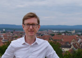 Dr. Hans-Günter Brünker von der Partei Volt. Quelle: Niels Sinne