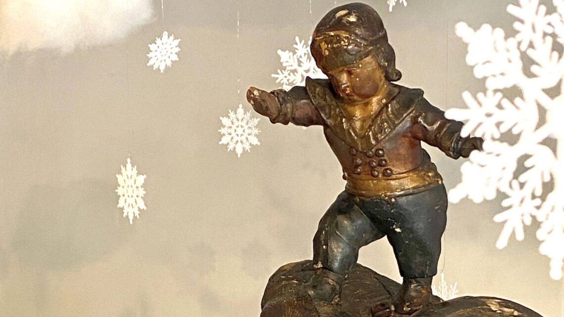Winterzauber in Bamberg: Wünsche und Wunder im Museum 10 Wünsch der Was! Putto auf einem Schlitten
© Museen der Stadt Bamberg