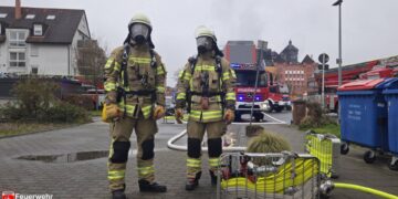 Rauchentwicklung in Wohngebäude in der Bamberger Brennerstraße 12 Einsatzbild zum Einsatz 'Rauchentwicklung im Gebäude' am 114.12. Quelle: Feuerwehr Bamberg