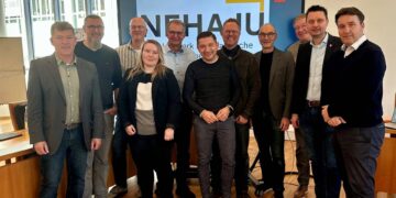 Netzwerk Hauptamtliche Jugendarbeit tagt erstmals im Landkreis Bamberg 13 Bürgermeister und Verwaltung ziehen an einem Strang (Quelle: Landratsamt Bamberg / Schulz-Mayr)