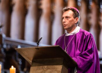 Erzbischof Herwig Gössl bei der Predigt
© Pressestelle Erzbistum Bamberg / Dominik Schreiner