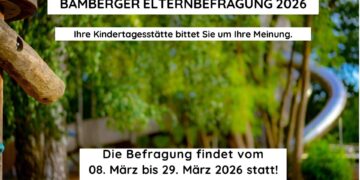 Start der jährlichen Elternbefragung in Bamberger Kitas 12 Plakat Aufruf Bamberger Elternbefragung. Quelle: Christian Lorenz