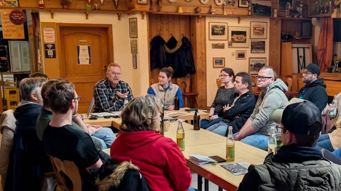 Orga-Team plant 3. Matschlauf im Landkreis Bamberg. Quelle: Landratsamt Bamberg