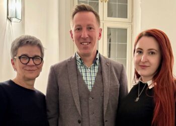 Grünes Bamberg bestätigt Fraktionsspitze 18 Foto (von links): Ulrike Sänger, Christian Hader, Leonie Pfadenhauer. Quelle: Grünes Bamberg