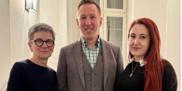 Grünes Bamberg bestätigt Fraktionsspitze 13 Foto (von links): Ulrike Sänger, Christian Hader, Leonie Pfadenhauer. Quelle: Grünes Bamberg