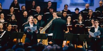 Bachs 'Johannes-Passion' in Bamberg 14 Der Kammerchor und das Kammerorchester der Universität Bamberg führen Johann Sebastian Bachs Werk 'Johannes-Passion' in der AULA der Universität Bamberg auf. Quelle: Marian Lenhard