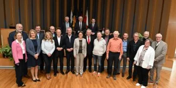 Abschied für langjährige Mandatsträger im Landkreis Bamberg 13 Verabschiedung Kreisrätinnen und Kreisräte (Quelle: Ronald Rinklef)