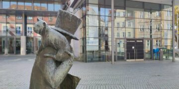 Mit dem Fahrrad durchs Hoffmann-Jahr in Bamberg 13 Die 'Bamberg on tour' am Sonntag, 3. Mai, widmet sich E.T.A.
Hoffmann, der von 1808 bis 1813 in Bamberg lebte.
Foto: Dominik Huß