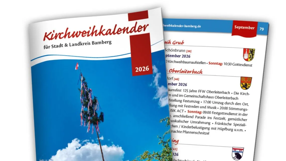 Titelbild Kirchweihkalender 2026 (Quelle: 2mcon)