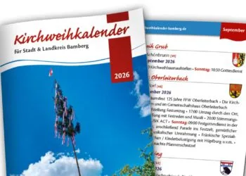 20 Jahre Bamberger Kirchweihkalender: Tradition im Überblick 10 Titelbild Kirchweihkalender 2026 (Quelle: 2mcon)