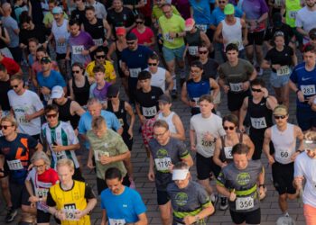 Hunderte gingen beim 10km-Lauf im vergangenen Jahr an den Start. Quelle: Elisabeth Miedl/Universität Bamberg