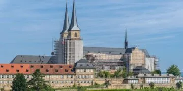 Wiedereröffnung von St. Michael in Bamberg im Livestream erleben 13 Am Wochenende wird die Wiedereröffnung der Kirche St. Michael
mit einem Pontifikalamt und einem Festakt gefeiert. / Quelle:
Bürgerspitalstiftung Bamberg, Lara Müller