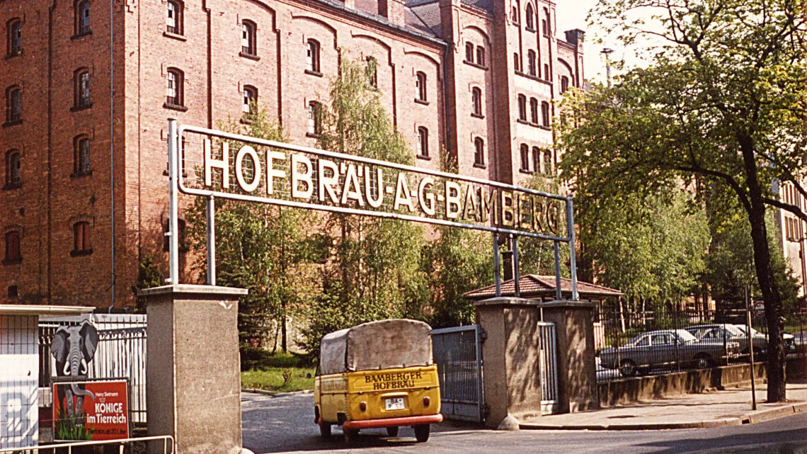 Historische Aufnahme des Hofbräu Bamberg