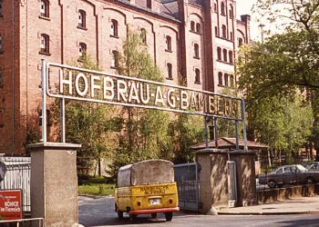 Historische Aufnahme des Hofbräu Bamberg
