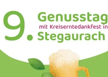 Stegaurach wird zum Treffpunkt für Genießer 12 Flyer zum Genusstag (Quelle: Genusslandschaft Bamberg)
