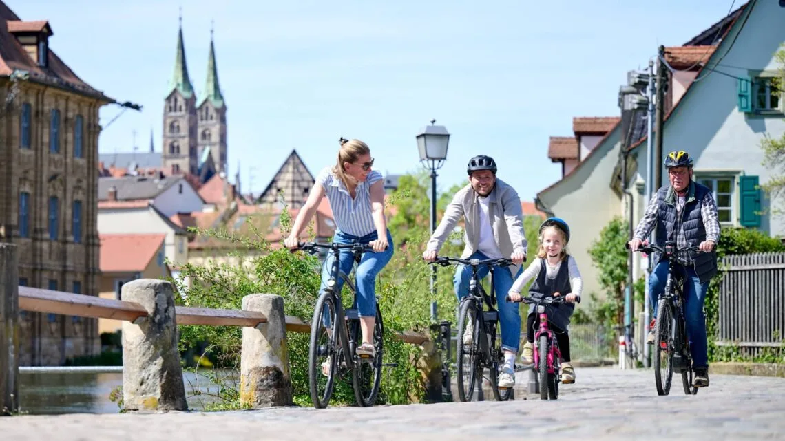 Vom 15. Juni bis 5. Juli 2026 wird beim STADTRADELN in Stadt und Landkreis Bamberg gemeinsam fleißig geradelt. (Quelle: Stadt Bamberg). Foto (Stadt Bamberg, Sonja Seufferth)