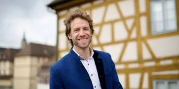 Bamberg hat einen neuen Oberbürgermeister 12 Sebastian Martins Niedermaier ist ab 1. Mai 2026
Oberbürgermeister der Stadt Bamberg. Quelle: Stadt Bamberg, Sonja Seufferth