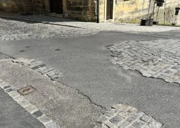 Torschuster-Kreuzung in Bamberg wird umfassend neu gepflastert 13 Die Kreuzung am Torschuster ist dringend
sanierungsbedürftig. Quelle: Baureferat