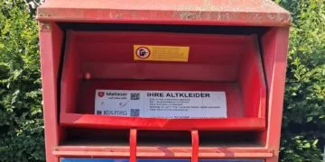 Malteser, Kolping und KJG ziehen Altkleidercontainer aus Bamberg ab 12 Diese Altkleidercontainer wird es ab sofort im Bamberger Stadtbild nicht mehr geben. Foto: Petra Schaller