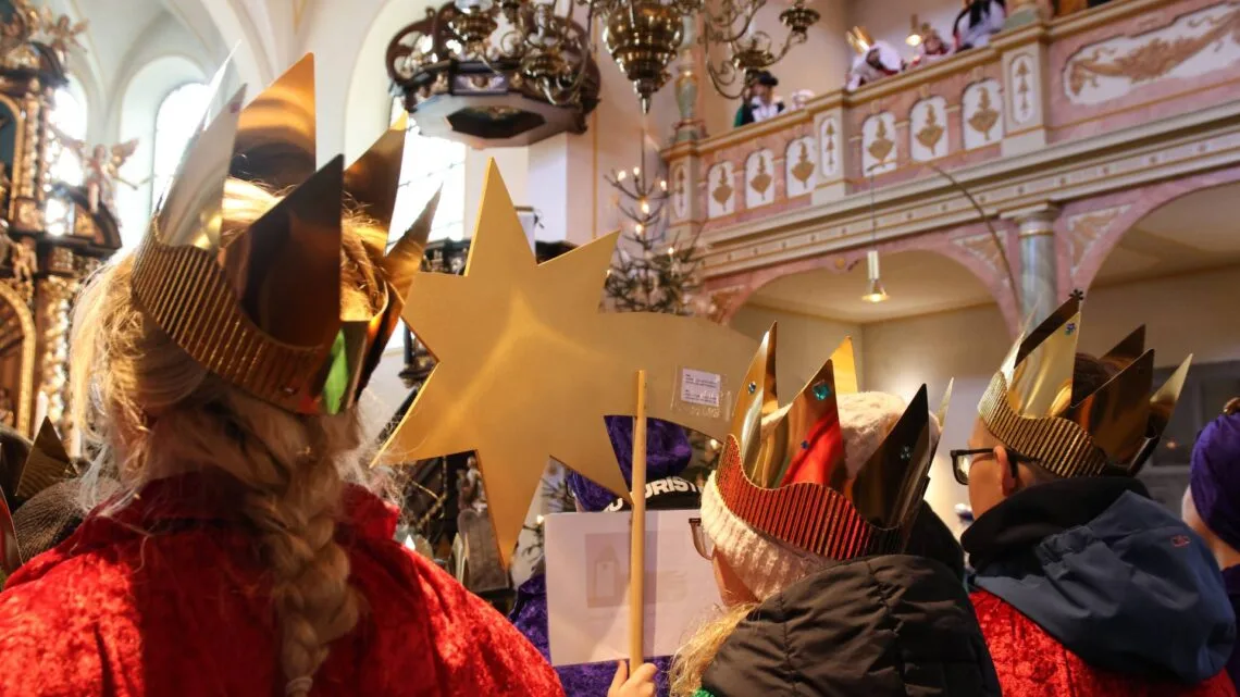 Sternsinger im Erzbistum Bamberg sammeln mehr als 1,75 Millionen Euro 10 Eröffnung der Aktion Dreikönigssingen in Pegnitz, 2025. Quelle: Pressestelle Erzbistum Bamberg/Patricia Achter
