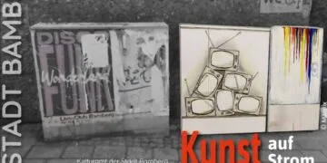 'Kunst auf Strom': Bamberg macht Stromkästen zu Kunstwerken 13 Flyer Ausschreibung zum Projekt 'Kunst auf Strom'. Quelle: Stadt Bamberg