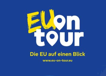 Ausschnitt •	Plakat Wanderausstellung 'EU on tour' (Quelle: EUontour)