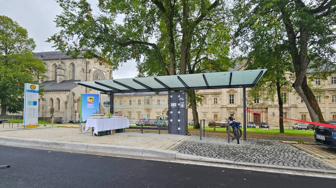 Eröffnung der Mobilstation Ebrach (Quelle: Amt für Ländliche Entwicklung Oberfranken)