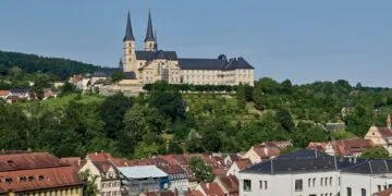 Tag des offenen Denkmals 2026 startet in Bamberg 12 In der Klosteranlage St. Michael wird es mehrere
Führungen und Vorträge geben. Quelle: Stadtarchiv Bamberg, Jürgen Schraudner