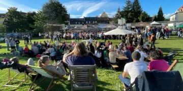 Zwiebeltreterfest auf der Bamberger Böhmerwiese 12 Quelle: Böhmerwiese