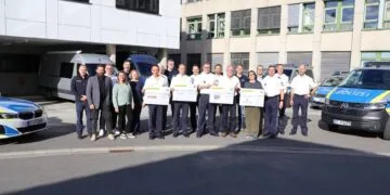 Bamberger Polizei spendet 5.000 Euro für vier gute Zwecke 12 Quelle: Polizeiinspektion Bamberg-Stadt