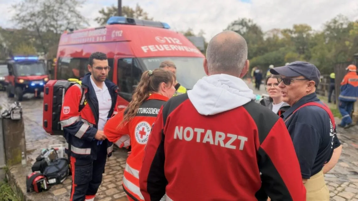 Einsatzbild Personenrettung am 10.10. Quelle: Feuerwehr Bamberg